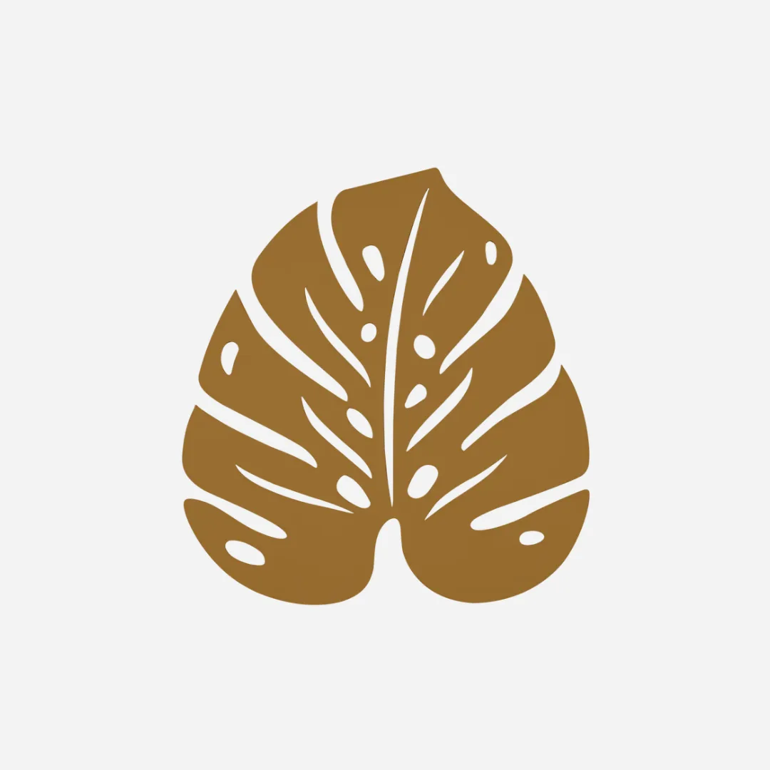 Dessous de plat monstera