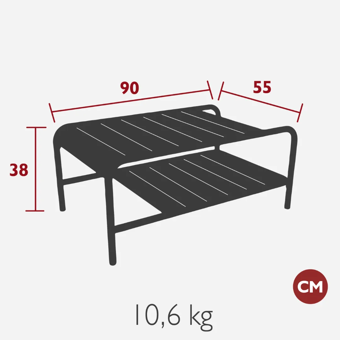 Table basse luxembourg 90x55 cm – Image 3